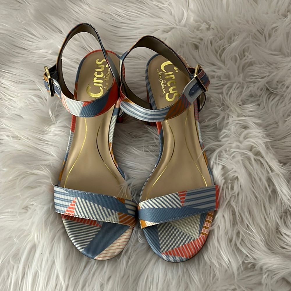 Sam Edelman colored block heels - Picture 2 of 5